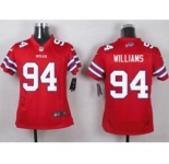 nike youth nfl jerseys buffalo bills #94 williams red[nike]