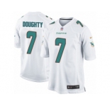 Men Nike Miami Dolphins #7 Brandon Doughty Game White NFL Jersey