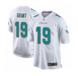 Men's Nike Miami Dolphins #19 Jakeem Grant Game White NFL Jersey