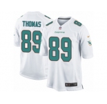 Men's Nike Miami Dolphins #89 Julius Thomas Game White NFL Jersey
