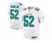 Men's Nike Miami Dolphins #52 Raekwon McMillan Elite White NFL Jersey