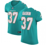 Nike Dolphins #37 Myles Gaskin Aqua Green Team Color Men's Stitched NFL Vapor Untouchable Elite Jersey