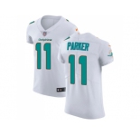 Nike Miami Dolphins #11 DeVante Parker White Men Stitched NFL Vapor Untouchable Elite Jersey