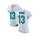 Nike Miami Dolphins #13 Dan Marino White Men Stitched NFL Vapor Untouchable Elite Jersey