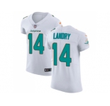 Nike Miami Dolphins #14 Jarvis Landry White Men Stitched NFL Vapor Untouchable Elite Jersey