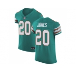 Nike Miami Dolphins #20 Reshad Jones Aqua Green Alternate Men Stitched NFL Vapor Untouchable Elite Jersey