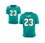 Nike Miami Dolphins #23 Jay Ajayi Aqua Green Team Color Men's Stitched NFL Elite Jersey