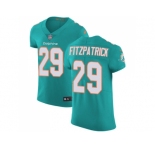 Nike Miami Dolphins #29 Minkah Fitzpatrick Aqua Green Team Color Men Stitched NFL Vapor Untouchable Elite Jersey