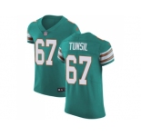 Nike Miami Dolphins #67 Laremy Tunsil Aqua Green Alternate Men Stitched NFL Vapor Untouchable Elite Jersey