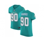 Nike Miami Dolphins #90 Charles Harris Aqua Green Team Color Men Stitched NFL Vapor Untouchable Elite Jersey