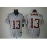 nike nfl jerseys miami dolphins #13 dan marino grey[Elite lights out]