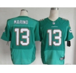 nike nfl jerseys miami dolphins #13 marino green[new Elite]