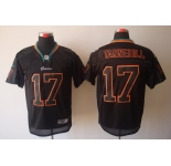 nike nfl jerseys miami dolphins #17 tannehill black[Elite lights out]