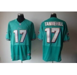 nike nfl jerseys miami dolphins #17 tannehill green[elite]