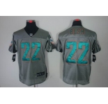 nike nfl jerseys miami dolphins #22 bush grey[Elite shadow]