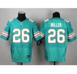 nike nfl jerseys miami dolphins #26 miller green[Elite]