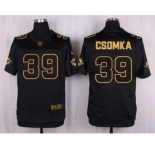 nike nfl jerseys miami dolphins #39 csonka black gold collection[Elite]