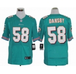 nike nfl jerseys miami dolphins #58 dansby green[elite]