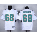 nike nfl jerseys miami dolphins #68 incognito white[Elite]