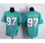 nike nfl jerseys miami dolphins #97 phillips green[Elite]