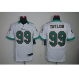 nike nfl jerseys miami dolphins #99 taylor white[Elite]