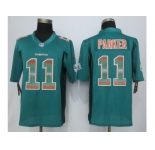 2015 new nike miami dolphins #11 parker green strobe jerseys[limited]