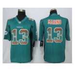 2015 new nike miami dolphins #13 marino green strobe jerseys[limited]