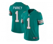 Men Nike Miami Dolphins #1 Cody Parkey Aqua Green Alternate Vapor Untouchable Limited Player NFL Jersey