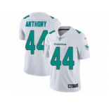 Men Nike Miami Dolphins #44 Stephone Anthony White Vapor Untouchable Limited Player NFL Jersey
