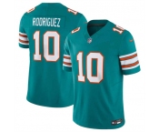 Men's Miami Dolphins #10 Jacob Rodriguez Aqua 2026 Draft F.U.S.E. Vapor Limited Football Stitched Jersey