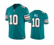 Men's Miami Dolphins #10 Tyreek Hill Aqua 2023 F.U.S.E Vapor Limited Stitched Football Jersey