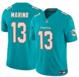 Men's Miami Dolphins #13 Dan Marino Aqua 2023 F.U.S.E Vapor Limited Football Stitched Jersey