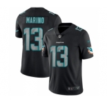 Men's Miami Dolphins #13 Dan Marino Black 2018 Impact Limited Stitched NFL Jersey