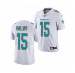 Men's Miami Dolphins #15 Jaelan Phillips White 2021 Stitched Football Limited Jersey