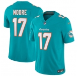 Men's Miami Dolphins #17 Trey Moore Aqua 2026 Draft F.U.S.E. Vapor Limited Football Stitched Jersey