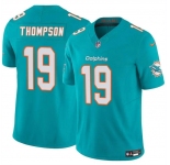 Men's Miami Dolphins #19 Skylar Thompson Aqua 2024 F.U.S.E Vapor Limited Football Stitched Jersey