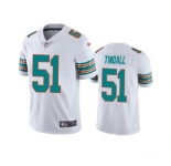 Men's Miami Dolphins #51 Channing Tindall White Color Rush Limited Stitched Football Jersey