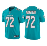Men's Miami Dolphins #72 Terron Armstead Aqua Vapor Untouchable Limited Stitched Football Jersey