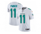 Men's Nike Miami Dolphins #11 DeVante Parker Vapor Untouchable Limited White NFL Jersey