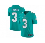 Men's Nike Miami Dolphins #3 Andrew Franks Vapor Untouchable Limited Aqua Green Team Color NFL Jersey