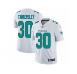 Men's Nike Miami Dolphins #30 Cordrea Tankersley Vapor Untouchable Limited White NFL Jersey
