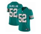 Men's Nike Miami Dolphins #52 Raekwon McMillan Vapor Untouchable Limited Aqua Green Alternate NFL Jersey