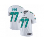 Men's Nike Miami Dolphins #77 Adam Joseph Duhe Vapor Untouchable Limited White NFL Jersey