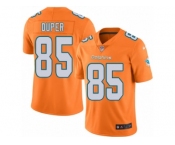 Men's Nike Miami Dolphins #85 Mark Duper Limited Orange Rush NFL Jersey