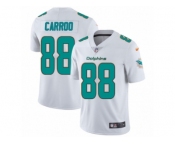Men's Nike Miami Dolphins #88 Leonte Carroo Vapor Untouchable Limited White NFL Jersey