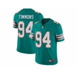 Men's Nike Miami Dolphins #94 Lawrence Timmons Vapor Untouchable Limited Aqua Green Alternate NFL Jersey