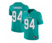 Men's Nike Miami Dolphins #94 Lawrence Timmons Vapor Untouchable Limited Aqua Green Team Color NFL Jersey