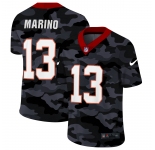 Miami Dolphins #13 Dan Marino Men's Nike 2020 Black CAMO Vapor Untouchable Limited Stitched NFL Jersey