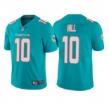 Nike Dolphins #10 Tyreek Hill Aqua Green Alternate Men's Stitched NFL Vapor Untouchable Limited Jersey