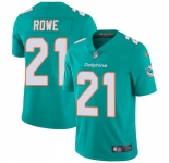 Nike Dolphins #21 Eric Rowe Aqua Green Team Color Men's Stitched NFL Vapor Untouchable Limited Jersey